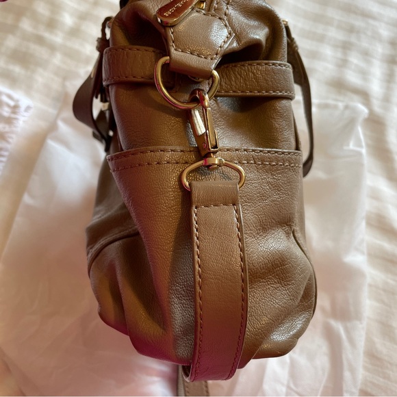 Michael Kors tan leather purse with short and long straps - Picture 6 of 6
